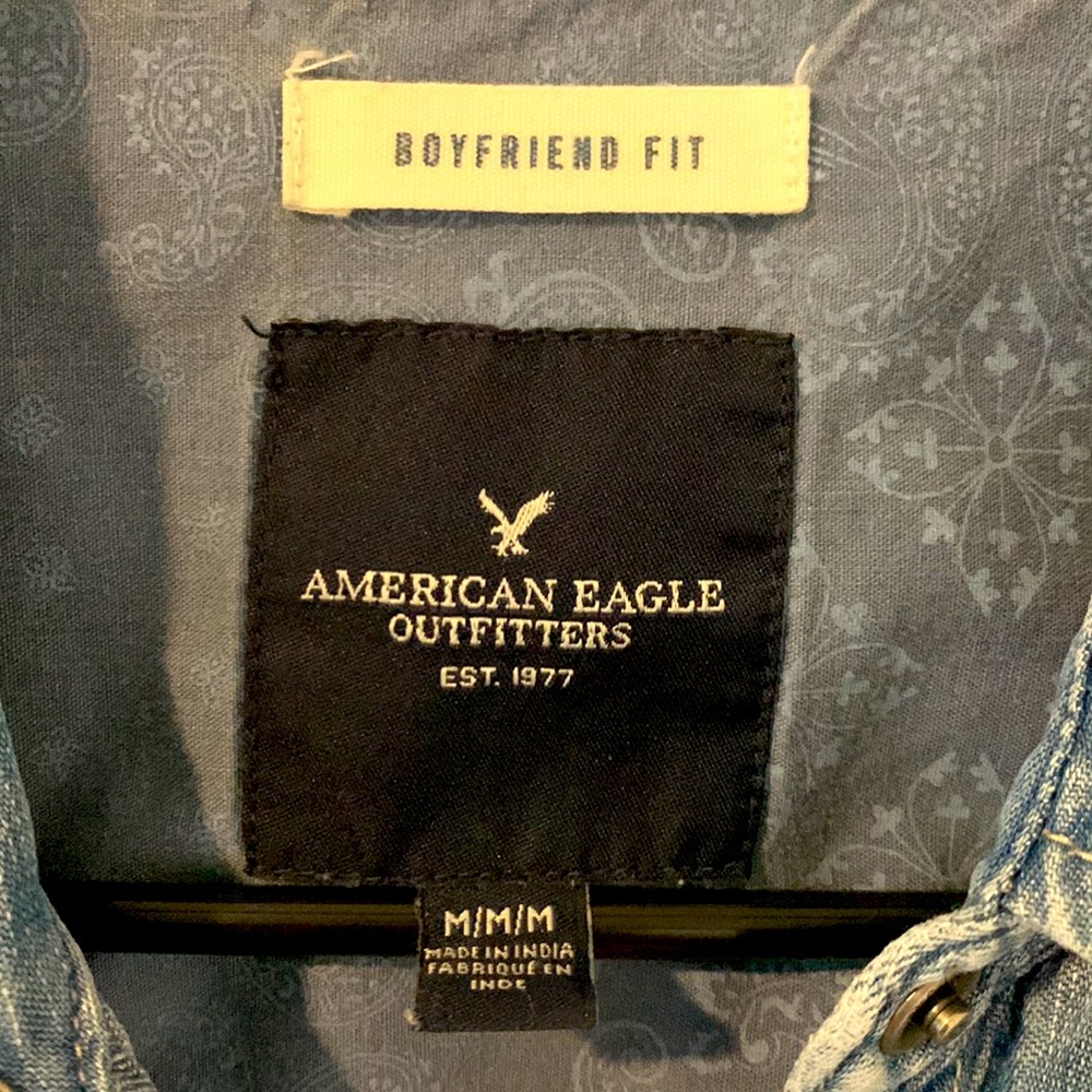 Denim Button Down - Picture 2 of 4
